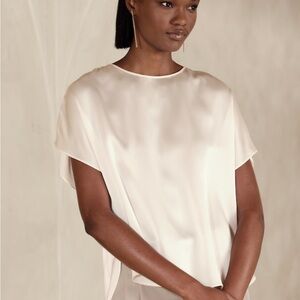 BNWT banana republic silk dolman tunic